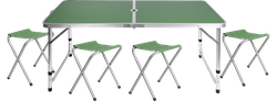 Изображение товара Набор для пикника ACTIWELL складной стол и 4 стула NEW2023, Арт. FSET-01
