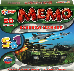Игра настольная МЕМО 50 карточек классика, в ассортименте