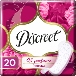 Прокладки ежедневные DISCREET Normal Single, 20шт