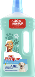 Средство для полов и стен MR.PROPER Свежий цитрус для домов с собаками, 
1л