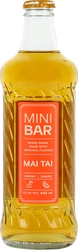 Напиток пивной MINI BAR Mai Tai со вкусом и ароматом лимона, лайма, вишни нефильтрованный пастеризованный 6%, 0.4л