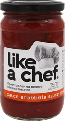 Соус томатный LIKE A CHEF Arrabbiata, 350г