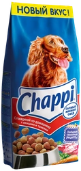 Корм сухой для взрослых собак CHAPPI Сытный мясной обед с говядиной, для всех пород, 15кг