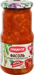 Фасоль печеная ПИКАНТА в томатном соусе, 470г