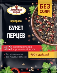 Приправа ЭСТЕТИКА ВКУСА Букет перцев, 20г