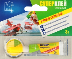 Супер-клей ADM Универсальный, Арт. GHS325B, 3г