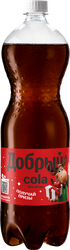 Изображение товара Напиток ДОБРЫЙ Cola без сахара сильногазированный, 1.5л