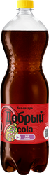 Изображение товара Напиток ДОБРЫЙ Cola без сахара сильногазированный, 1.5л