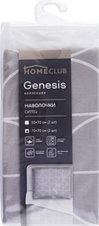 Наволочка HOMECLUB Genesis 70х70см, ситец, Арт. HCGEN/P70/Д1