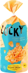 Хлебцы кукурузные Z LUCKY хрустящие, с морской солью, 95г