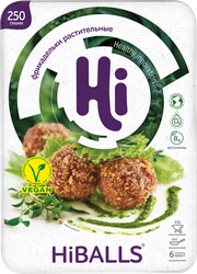 Изображение товара Фрикадельки растительные HI Hiballs, 250г
