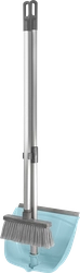 Набор для уборки HOMECLUB Smart совок с щеткой на длинной ручке, складной 90см, Арт. F3478