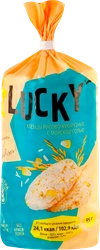 Хлебцы рисово-кукурузные Z LUCKY хрустящие, с морской солью, 95г