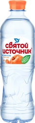 Напиток безалкогольный СВЯТОЙ ИСТОЧНИК со вкусом персика негазированная, 0.5л