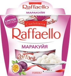 Конфеты RAFFAELLO с цельным миндальным орехом и вкусом маракуйя, 150г