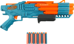 Набор игровой NERF Бластер с мягкими с нарядами, 11 предметов, Арт. F4186