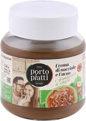 Паста PORTO PIATTI с фундуком и какао, 350г