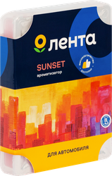 Ароматизатор автомобильный ЛЕНТА City Sunset, под сиденье, Арт. 10210