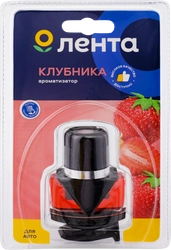 Ароматизатор автомобильный ЛЕНТА Fruit Strawberry, на дефлектор, Арт. 10008