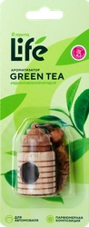 Ароматизатор автомобильный ЛЕНТА Life Green Tea, подвесной, Арт. 10034