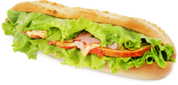 Брускетта ЛЕНТА FRESH с сочным куриным филе и горчичным соусом, 250г