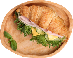 Круассан ЛЕНТА FRESH с ветчиной и соусом Цезарь, 170г