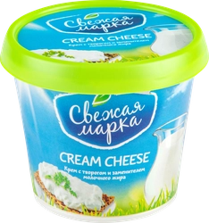 Крем СВЕЖАЯ МАРКА Cream Cheese с творогом 65%, с змж, 140г