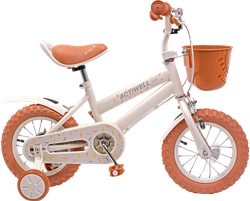 Велосипед детский ACTIWELL 12" бирюзовый/белый, Арт. KID-ST12