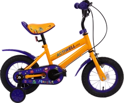Велосипед детский ACTIWELL 12", в ассортименте, Арт. KID-ST12