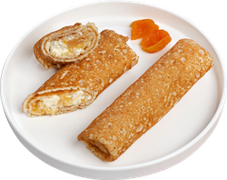 Блинчики ЛЕНТА FRESH с творогом и курагой, весовые