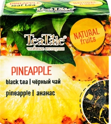 Чай черный TEATALE Сочные фрукты с ароматом ананаса, 100г