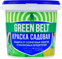 Краска садовая для деревьев GREEN BELT акриловая, Арт. 01-493, 1,5кг