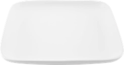 Тарелка сервировочная HOMECLUB Quadro White 19х19см, керамика, Арт. JH7912