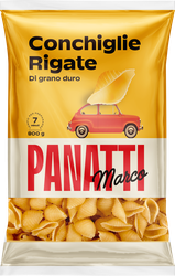 Изображение товара Макароны MARCO PANATTI Ракушки группа А высший сорт, 800г