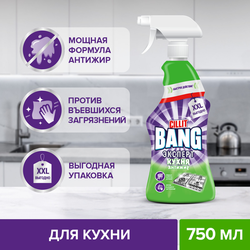 Средство для чистки CILLIT Bang Анти-жир универсальное, 750мл