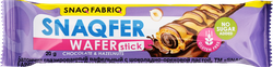 Изображение товара Батончик вафельный SNAQ FABRIQ с шоколадно-ореховой пастой, глазированный, 20г