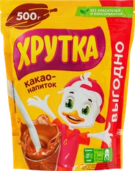 Какао-напиток быстрорастворимый ХРУТКА, 500г