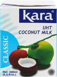 Молоко кокосовое KARA Classic 17%, 200мл