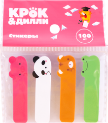 Стикеры КРОК&ДИЛЛИ Крок 4,5x1,2см, Арт. LTA0719022