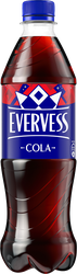 Напиток EVERVESS Кола газированный, 0.5л