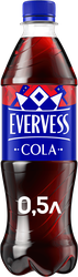 Изображение товара Напиток EVERVESS Кола газированный, 0.5л