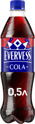 Напиток EVERVESS Кола газированный, 0.5л