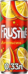 Напиток ФРУСТАЙЛ Апельсин газированный, 0.33л