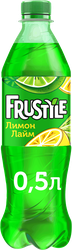 Изображение товара Напиток ФРУСТАЙЛ Лимон, лайм газированный, 0.5л