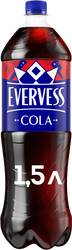 Напиток EVERVESS Кола сильногазированный, 1.5л