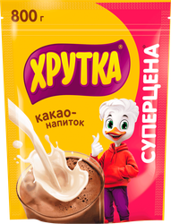 Изображение товара Какао-напиток быстрорастворимый ХРУТКА, 800г