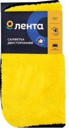 Салфетка двухсторонняя ЛЕНТА 30х30см, микрофибра, Арт. 610507-6