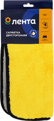 Салфетка двухсторонняя ЛЕНТА 30х30см, микрофибра, Арт. 610507-6