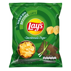 Чипсы картофельные LAY'S со вкусом молодого зеленого лука, 37г