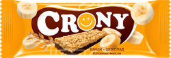 Изображение товара Батончик-мюсли ЛЕОВИТ Crony Банан и шоколад, 50г